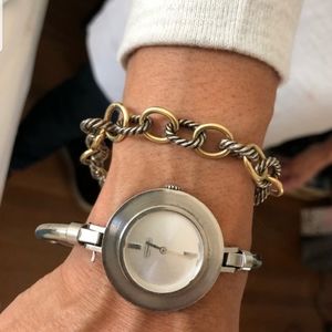 💯% Authentic David yurman 18k gold bracelet